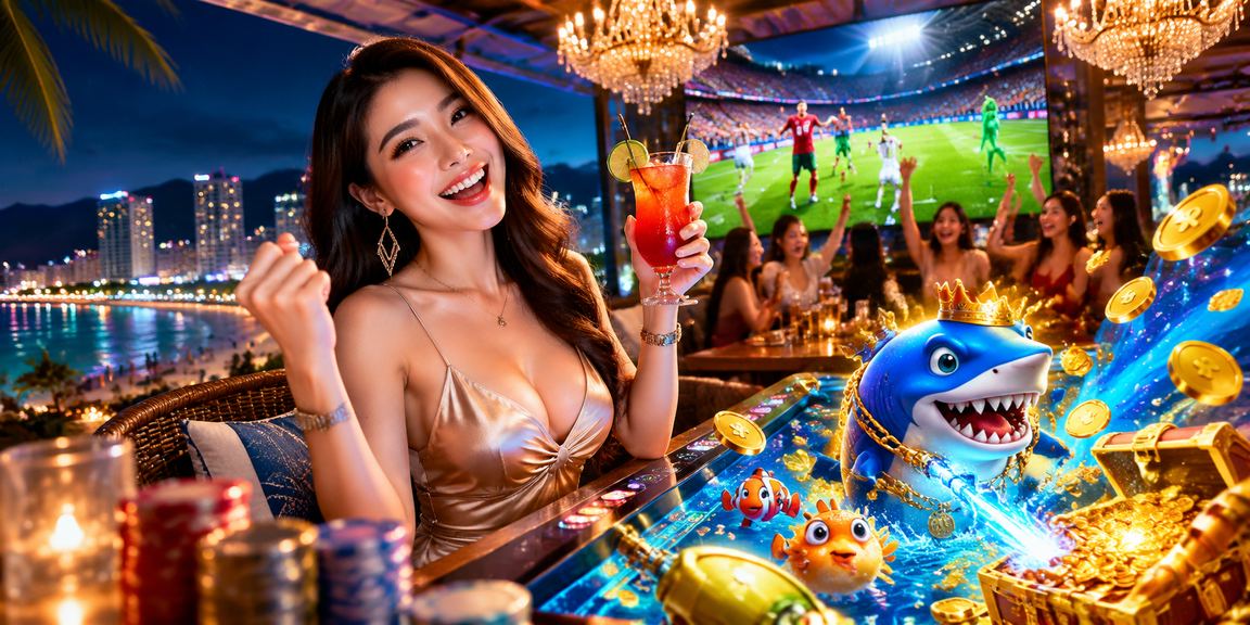 Khung cảnh casino và cá cược trực tuyến tại Việt Nam với giao diện hiện đại trên thiết bị di động